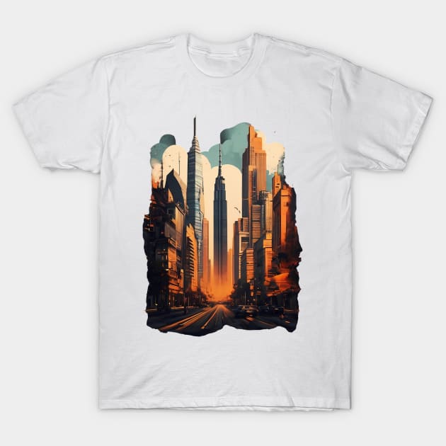 Urban Resonance T-Shirt by Rain Of Colors